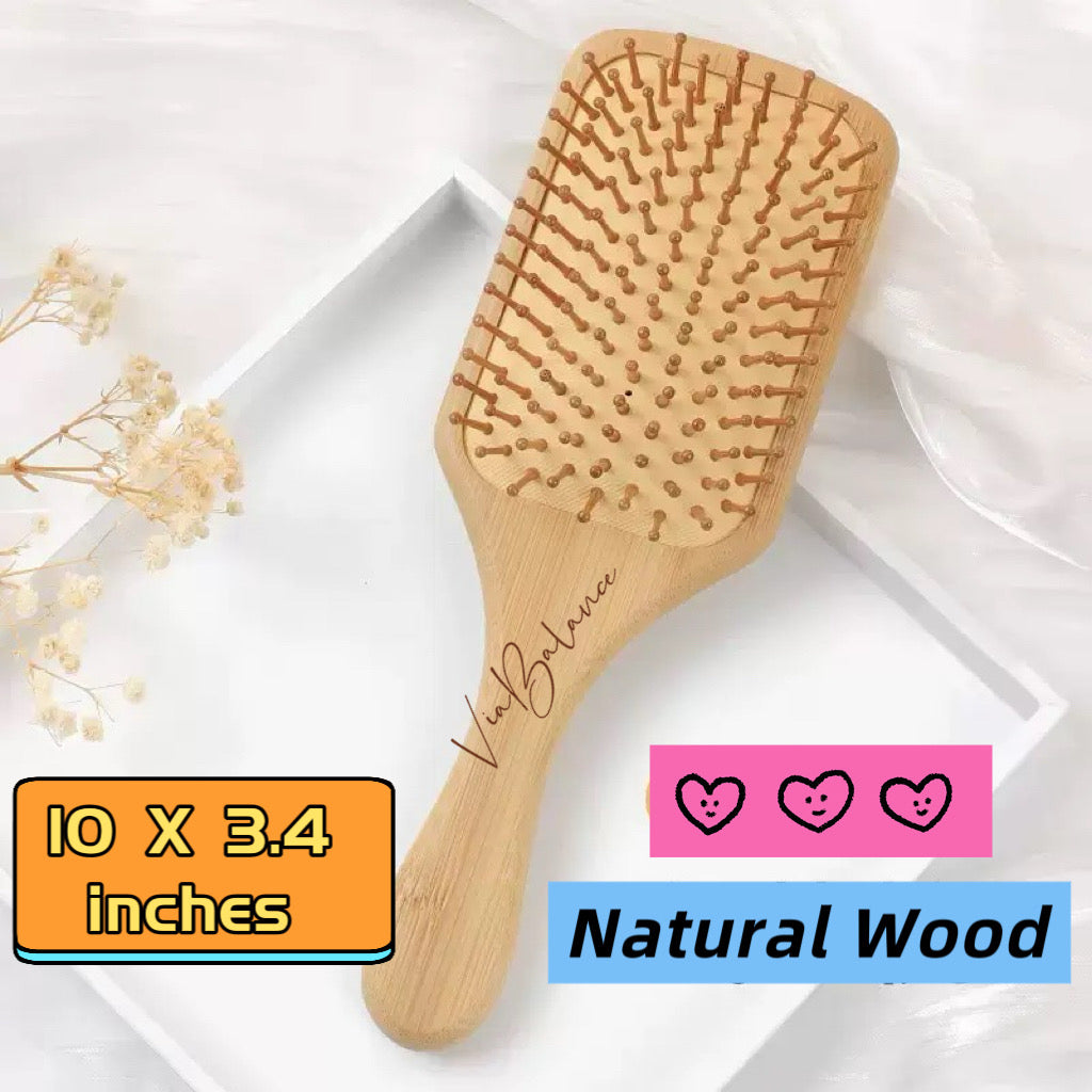 ✨Square Wooden Air Cushion Hair, Scalp  Massage  Brush